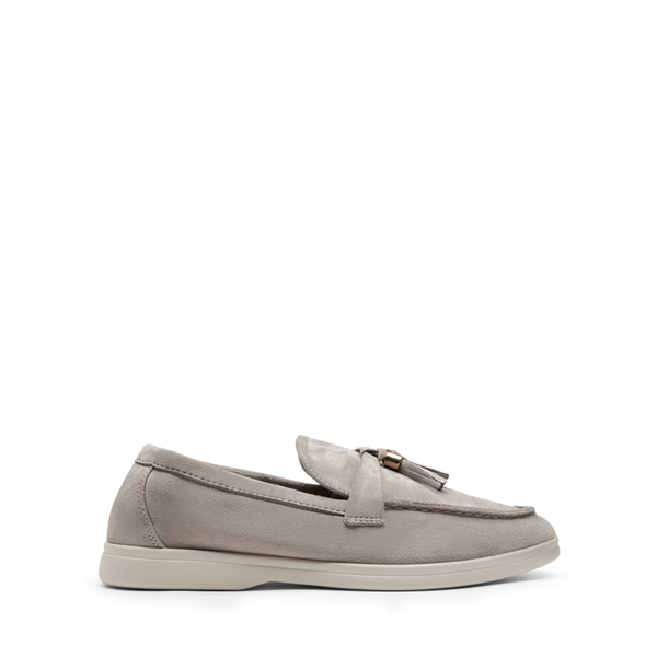 Slip On Casual Loafers - GREY-SUEDE - 3
